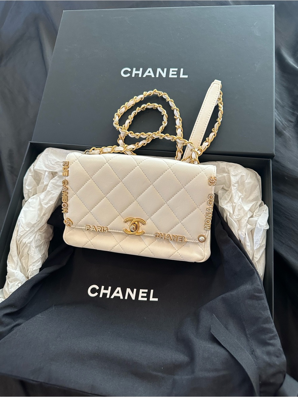 CHANEL Paris Monaco flap bag